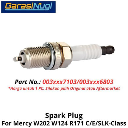 Spark Plug Mercy W202 W124 R171 Busi Original 0031596803 C180 E230 SLK