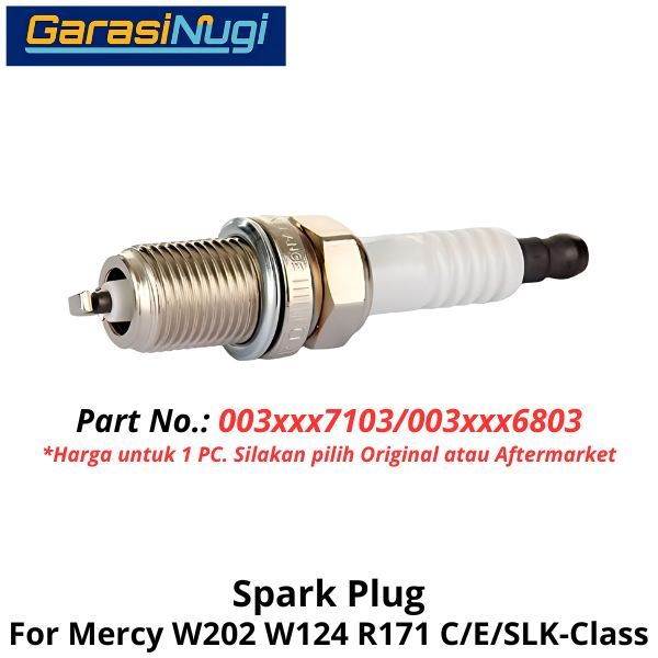 Spark Plug Mercy W202 W124 R171 Busi Original 0031596803 C180 E230 SLK