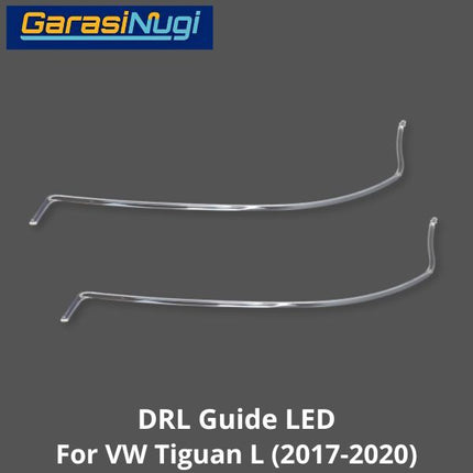 DRL Guide VW Tiguan L Tube Angel Eyes LED Lampu Senja 2017-2020