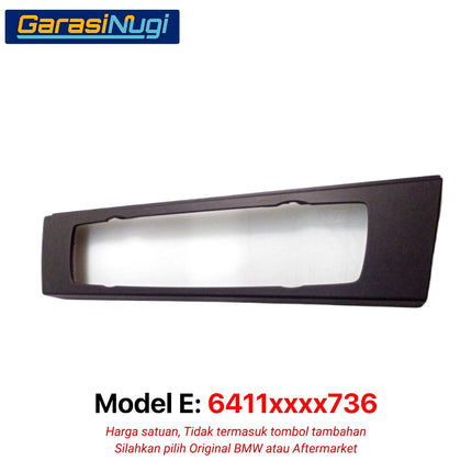 Cover Control Panel BMW E90 Penutup Trim Kontrol Dashboard Climate 320