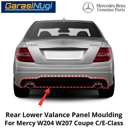 Rear Bumper Mercy W204 W207 Coupe Cover Bamper Belakang 2048853838 C200 E250