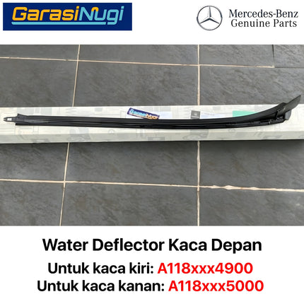 Water Deflector For Mercy W118 Karet Kaca Depan Weatherstrip Front Glass CLA
