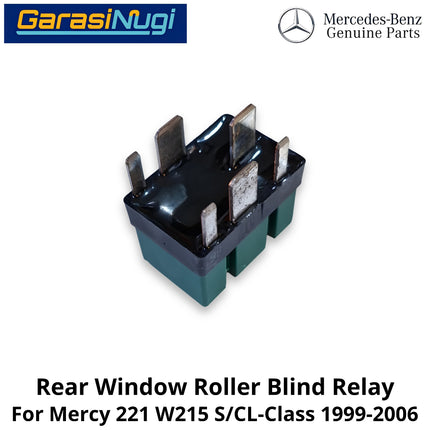 Rear Window 12V Mercy W220 W215 Roller Blind Relay Relai Tirai Gulung Belakang S500 CL