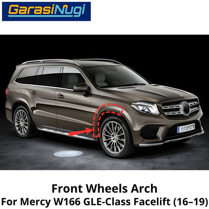 Wheel Arch Mercy W166 Facelift Moulding Cover Penutup Lengkungan Roda Depan Mercedes GLE