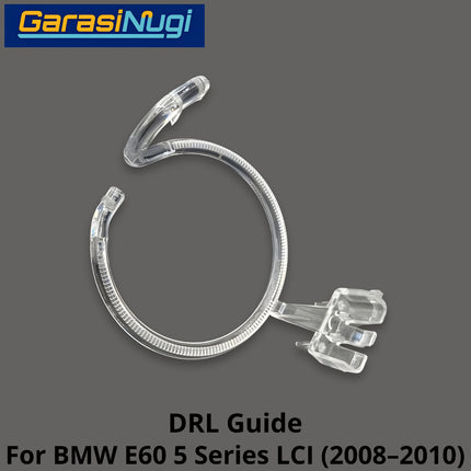 DRL Guide Tube For BMW E60 LCI Angel Eyes LED Light Lampu Senja 520 2008-2010