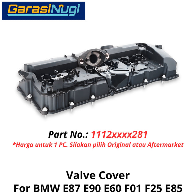 Valve Cylinder BMW E87 E90 E60 F01 F25 E85 Cover Mesin Penutup Katup Kepala Silinder 11127552281