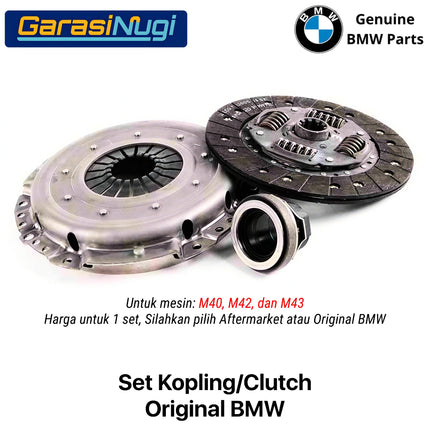 Kopling Set BMW E36 E30 E34 Clutch Kit Original 215mm 21211223570 320