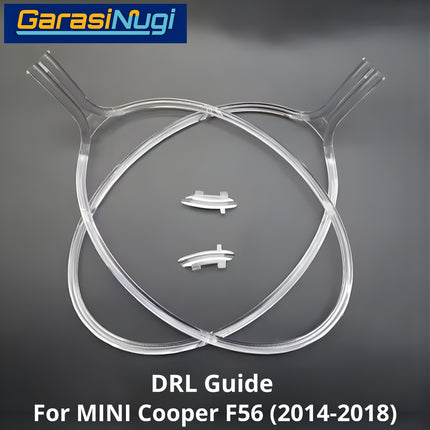 DRL Guide Tube For MINI Cooper F56 Angel Eyes LED Light Lampu Senja 2014-2018