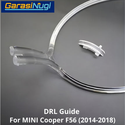 DRL Guide Tube For MINI Cooper F56 Angel Eyes LED Light Lampu Senja 2014-2018