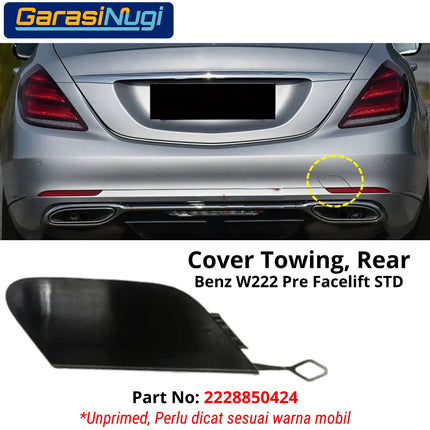 Lubang Towing Bumper Tow Derek Mercy W222 Mercedes S400 AMG