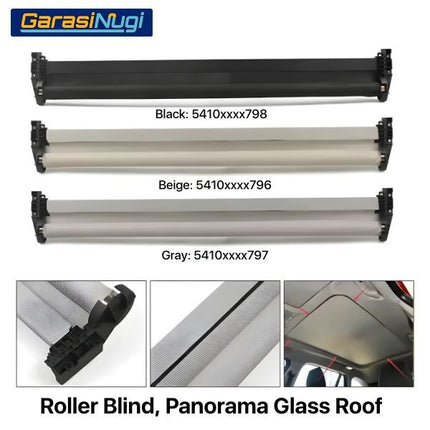 Roller Blind For BMW F45 F46 F48 Sunroof Curtain Assembly Tirai Penutup X1