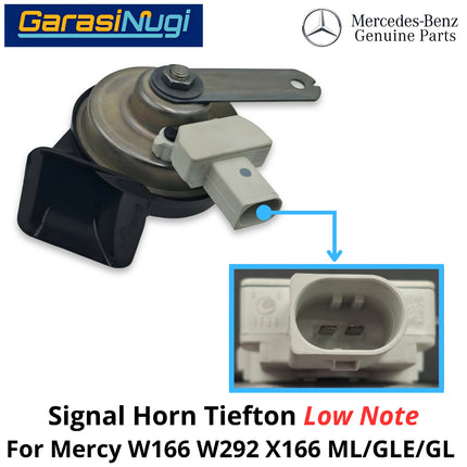 Horn Signal Mercy W166 W292 X166 Low Note Klakson Rendah Mercedes ML GLE GL