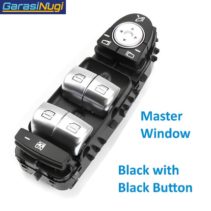 Master Power Window For Mercedes W222 W213 Switch White Light S450 S63 AMG E200 E300