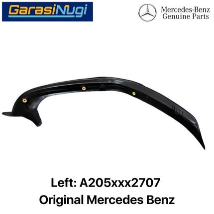 Mercedes W205 Talang Air Bagasi Karet Cover Samping Mercy C200