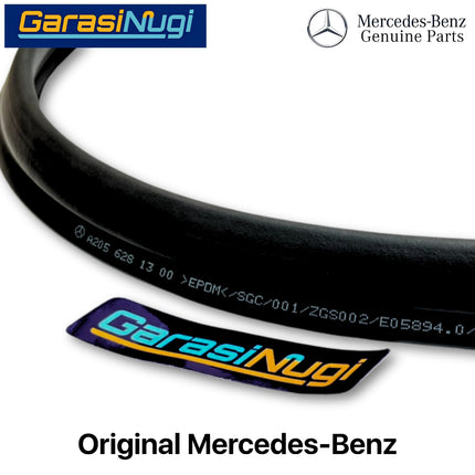 Front Rubber Grille Mercy W205 Karet Bemper Depan Seal Kap Mesin C200