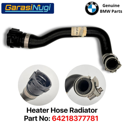 Heater Hose Radiator For BMW E46 Selang Hiter Inlet Pipe Original Rear 64218377781 320