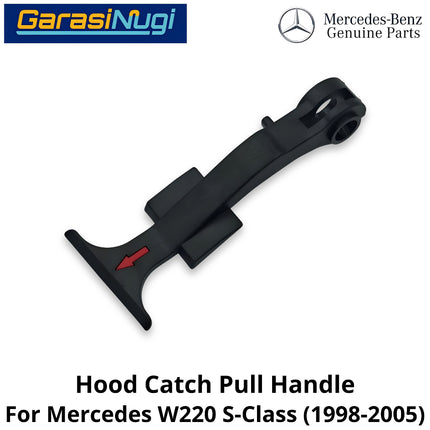 Hood Pull Mercy W220 Latch Handle Tarikan Kap Mesin Original Mercedes S300