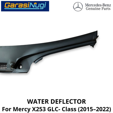 Water Deflector Mercy X253 Facelift Wiper Cowl Kisi Penutup Kap Mesin Kaca Depan Mercedes GLC