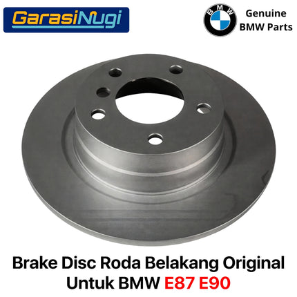 Brake Disc For BMW E87 E90 Rotor 34216855002 Piringan Rem Cakram Original 320