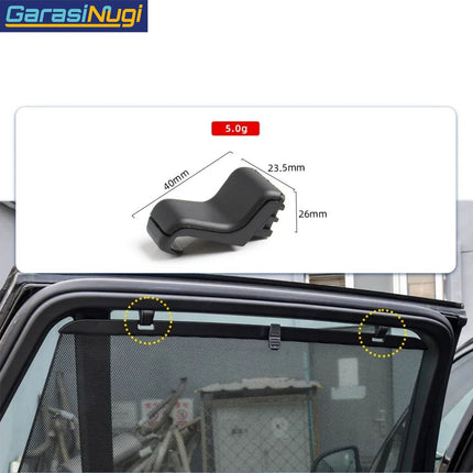 Sunshade Hook For BMW G05 G06 Klip Pengait Tirai Jendela Belakang Rear Window X5 X6