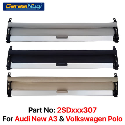 Roller Blind For New Audi A3 VW Polo Sunroof Curtain Assembly Tirai Penutup