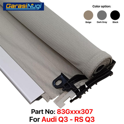 Roller Blind For Audi Q3 RS Q3 Sunroof Curtain Assembly Tirai Penutup Atap