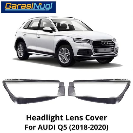 Mika Headlight AUDI Q5 Lens Kaca Cover Lampu Depan 2018-2020