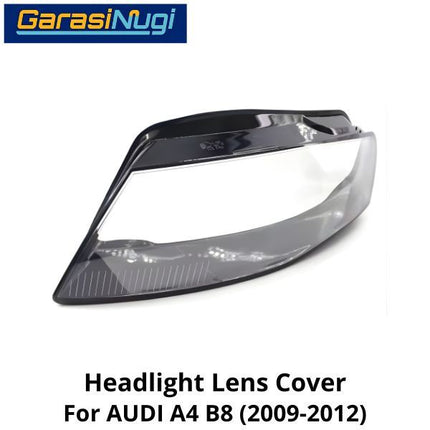 Mika Headlight AUDI A4 B8 Lens Kaca Cover Lampu Depan 2009-2012