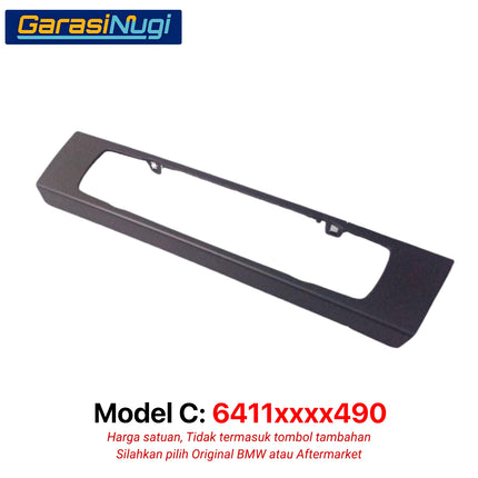 Cover Control Panel BMW E90 Penutup Trim Kontrol Dashboard Climate 320