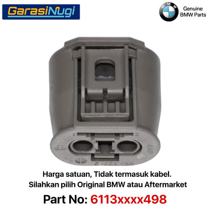 Electrical Connector For BMW E36 E60 E90 Socket Foglight Housing 2 Pin 320