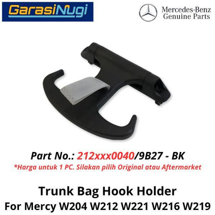 Trunk Bag Mercy W212 W213 Hook Holder Gantungan Tas Bagasi Belakang C180 E200 CLS AMG