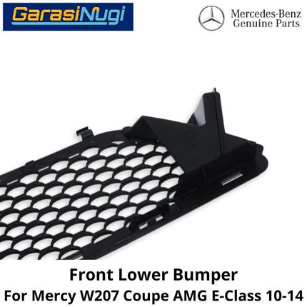 Lower Grille Mercy W207 Coupe AMG Grill Cover Bumper Depan Bawah Mercedes E250