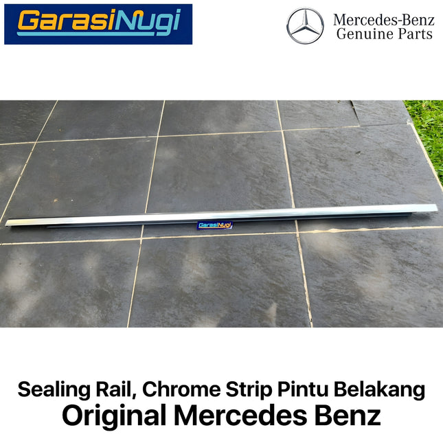 Chrome Strip For Mercy W213 List Cover Pintu Belakang Pelindung Weatherstrip E200