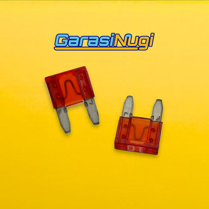 10A Mini Blade Fuse Link For Smart Fortwo W451 W205 W213 W222 Sekring 10 Ampere N000000004195