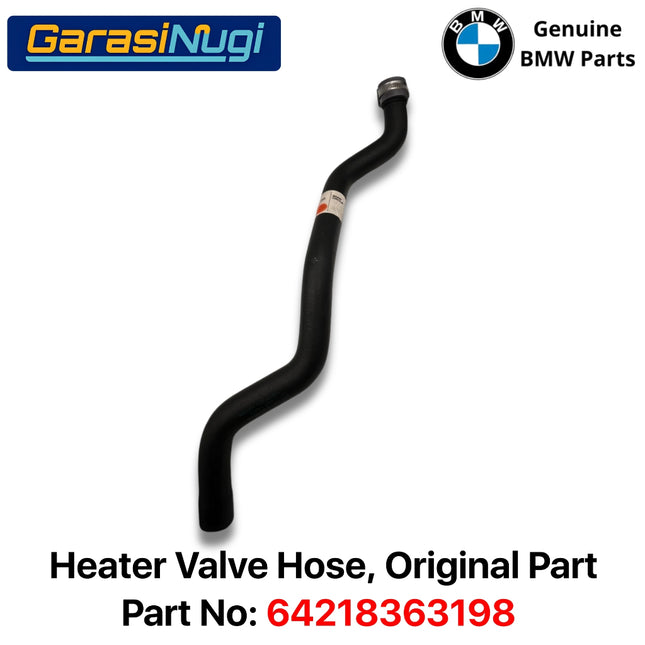 Heater Valve Hose For BMW E46 Selang Katup Pemanas Inlet Pipe Original  64218363198 320