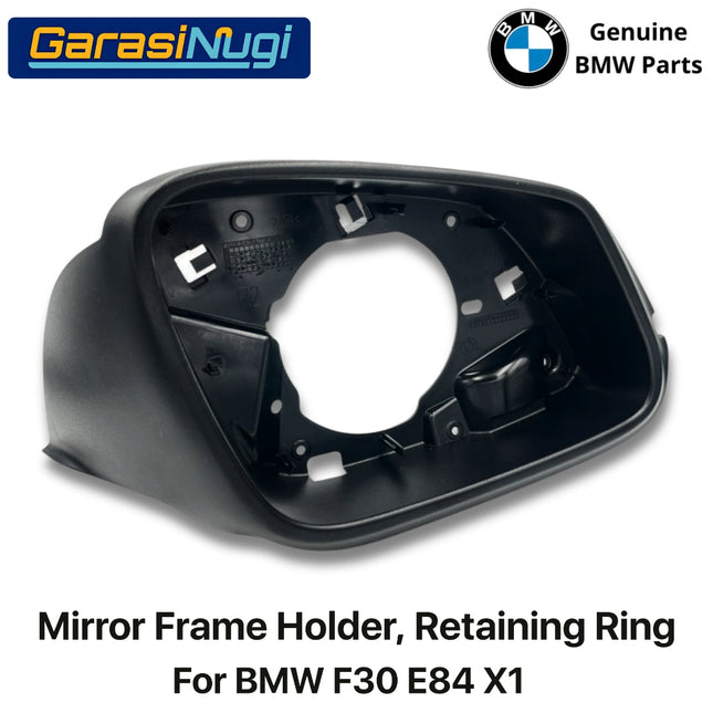 Mirror Frame Holder For BMW F30 E84 Bracket Kaca Spion Supporting Ring Grained 320 X1