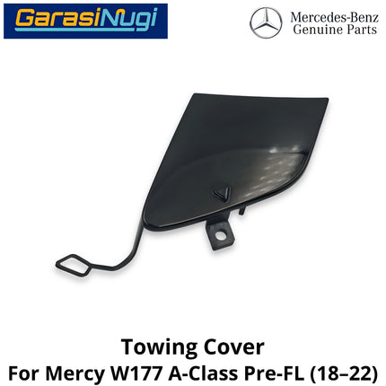 Towing Cover Mercy W177 Pre-Facelift Bumper Tow Tutup Lubang Derek Original Mercedes A200