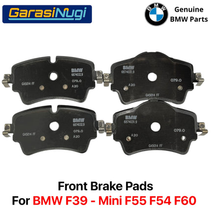Front Brake Pads For BMW F39 MINI F55 F54 Kampas Rem Depan Original 34106874034 X2