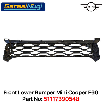 Front Lower Bumper MINI Cooper F60 Bemper Depan Bagian Bawah Original 51117390548