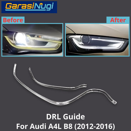 Sein DRL Guide AUDI A4L B8 LED Eyebrow Light Lampu Alis 2012-2016