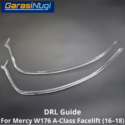 Sein DRL Guide Mercy W176 Facelift LED Eyebrow Light Lampu Alis Mercedes A200