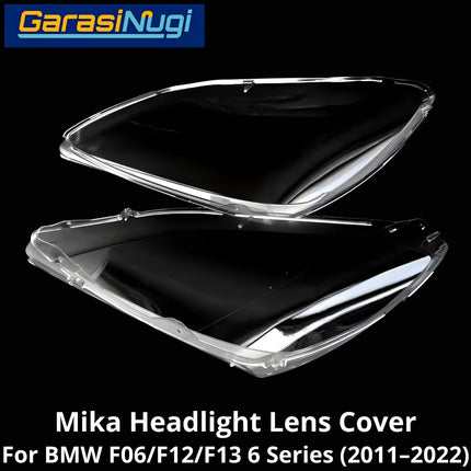 Mika Headlight For BMW F06 F12 F13 Lens Kaca Cover Lampu Depan 630 640