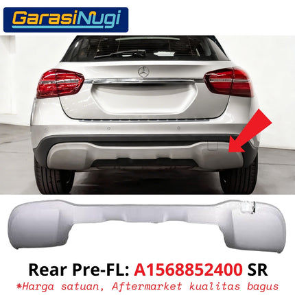Front Lower Bumper Mercy W156 X156 Penutup Bemper Depan Belakang GLA