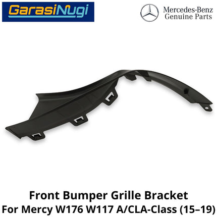 Front Bumper Mercy W176 W117 Grille Bracket Cover Penutup Braket Grill Bemper Depan Mercedes C180
