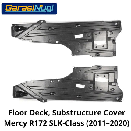 Floor Deck Mercedes R172 Cover Lantai A1726840418 & A1726190038 SLK300 AMG