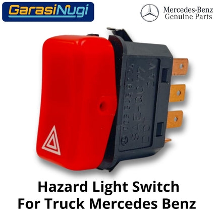 Hazard Light Switch Truck Mercy Axor Actros Atego Saklar Lampu Darurat 8 Pin A0055459224