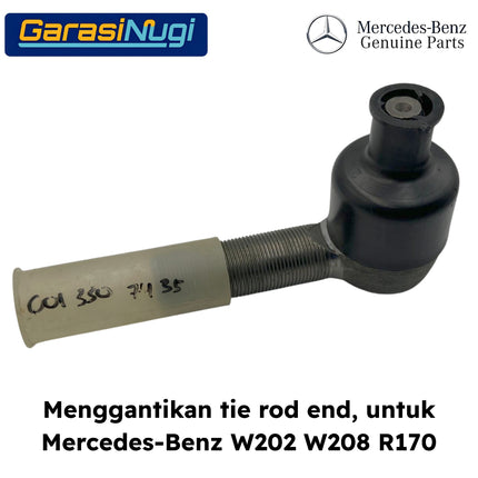 Tie Rod End Mercy W202 W208 R170 Steering Linkage Luar Penghubung Kemudi C180