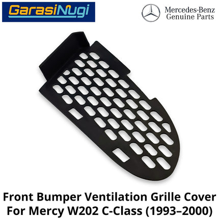 Front Bumper Mercy W202 Ventilation Grille Cover Penutup Kisi Ventilasi Bamper Depan Mercedes C200