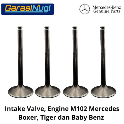 Intake Valve Mercedes W124 W201 W123 Katup Keluar Masuk Mesin M102 Mercy Boxer Tiger 230E