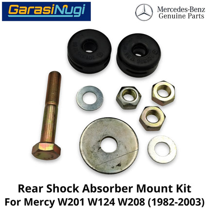 Rear Shock Absorber Mercy W201 W124 W208 Mount Kit Bushing Dudukan Peredam Kejut C200 CLK